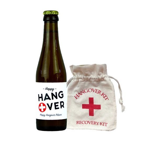 Hangover bier met hangover kit