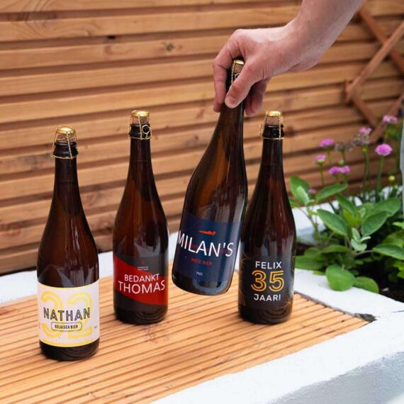 Bier met je eigen etiket! - Blond, Pilsener of Tripel - Afbeelding 2
