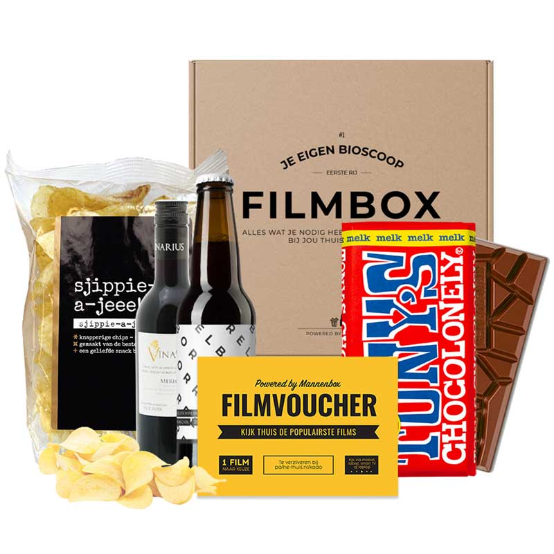 Filmpakket chips chocolade