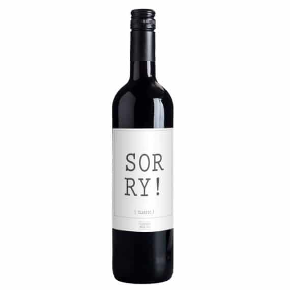 Sorry rode wijn