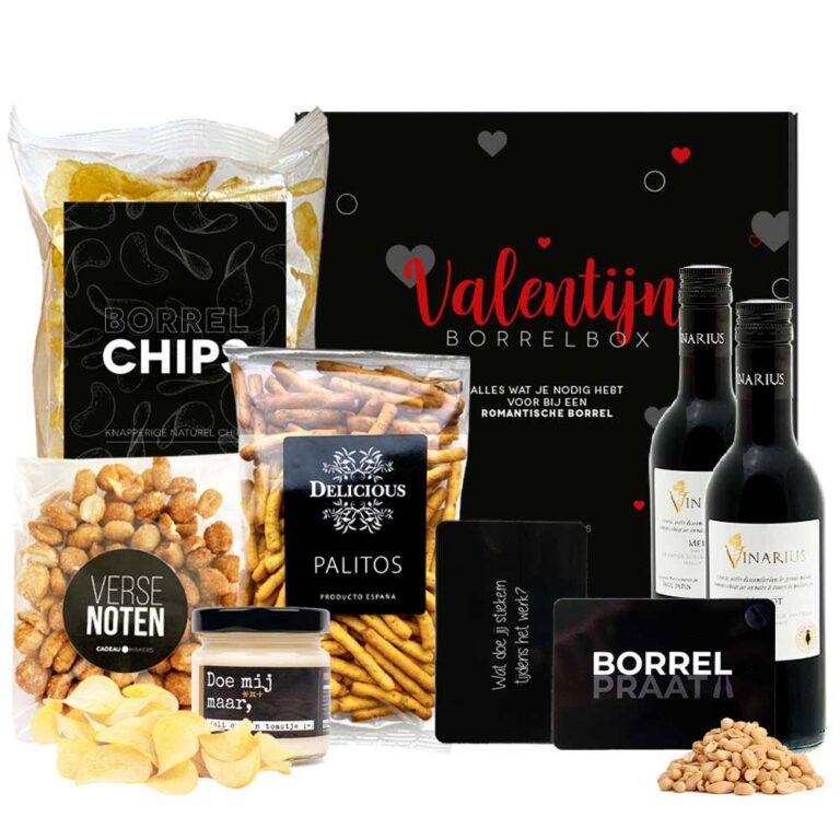 Valentijnscadeau Pakket Voor Hem Mannenbox