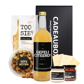 Gefeliciteerd cadeau pakket man alcoholvrij