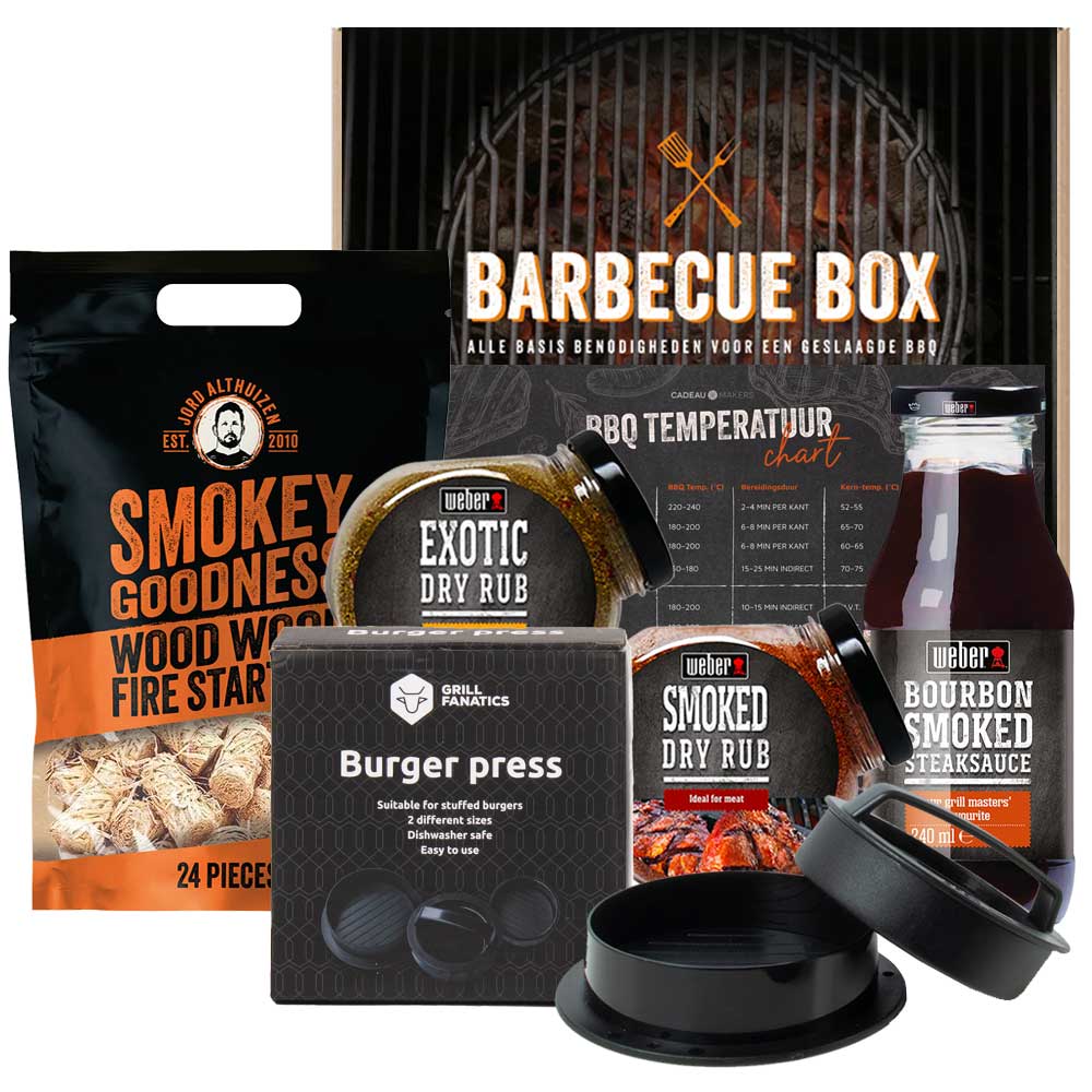 Weber bbq cadeau pakket