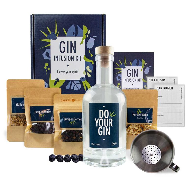 Gin Infusion kit – DIY starterspakket • Mannenbox