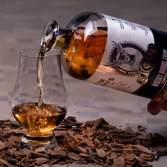 Schotse Whisky Barrel Chips | Deer Jimmy's - Afbeelding 4