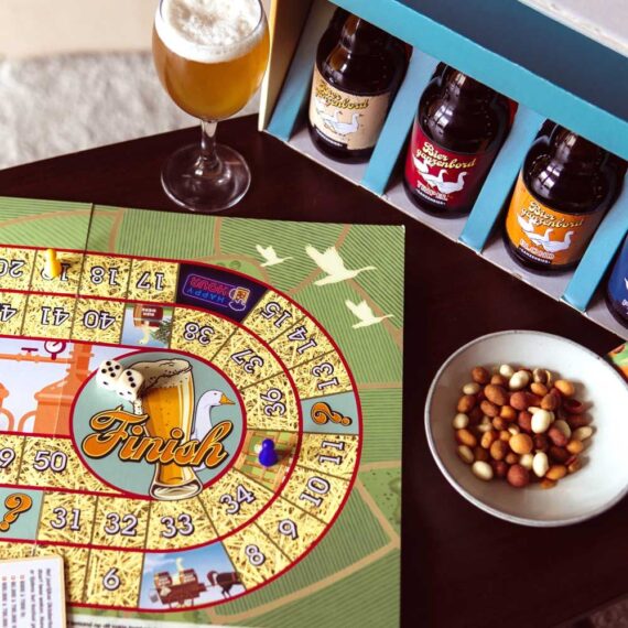 Bier Ganzenbord spel