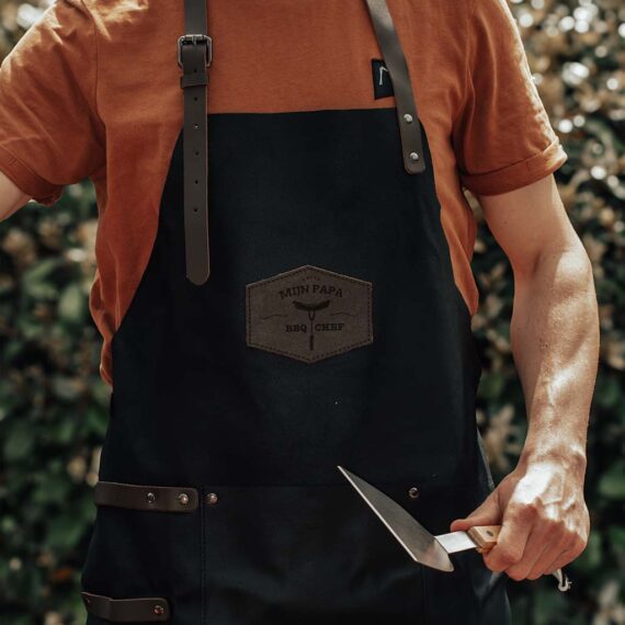 Papa BBQ schort | Keuze uit papa of opa - Afbeelding 4
