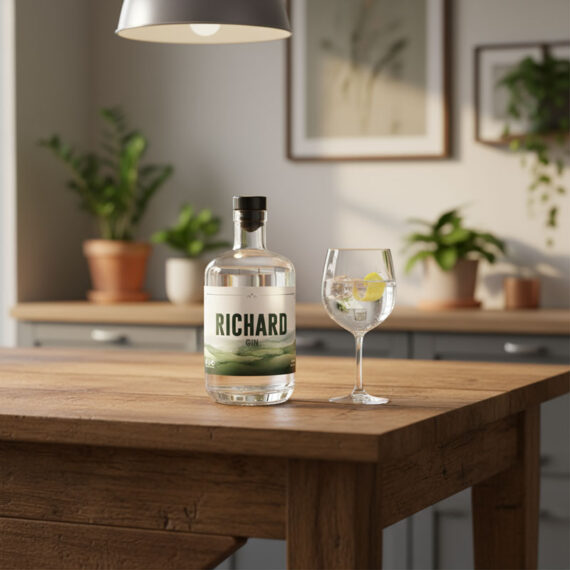 Gin met eigen etiket