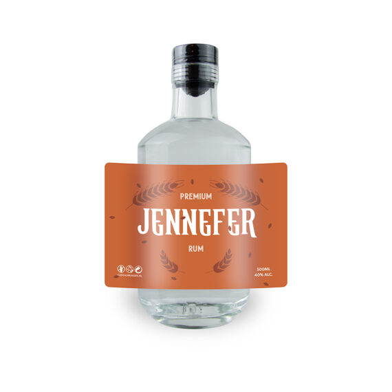 Rum met eigen etiket