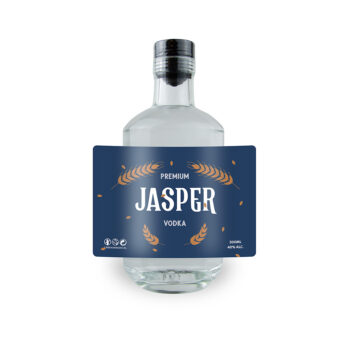 Vodka met eigen etiket