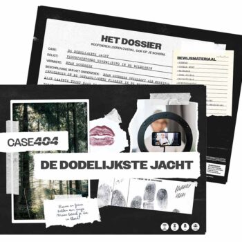 De Dodelijkste Jacht - Detective spel - PRE ORDER