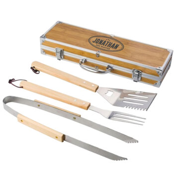 BBQ tools in koffer